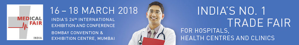 MEDICAL FAIR INDIA 2018. BOMBAY, 16 a 18 abril 2018