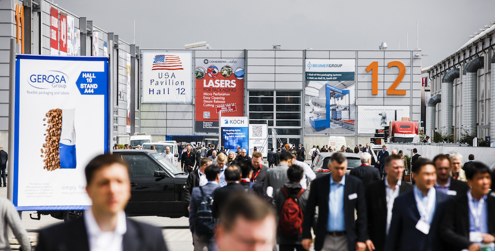 Elevada presencia internacional en Interpack 2017. Imagen © Messe Düsseldorf / CTillmann