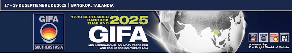 Feria GIFA sureste asiatico 2025 Bangkok Tailandia
